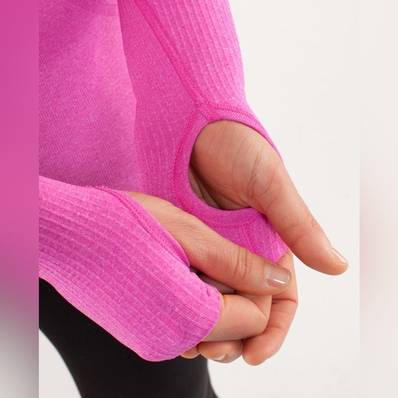 Lululemon Swiftly Tech Long Sleeve Crew in Paris Pink Size 8. - Picture 10 of 13
